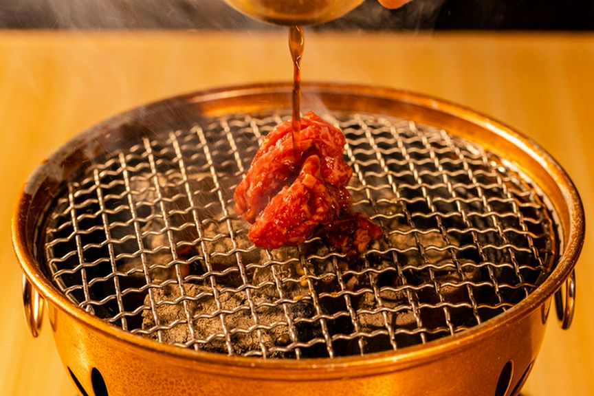 秘伝の自家製タレ