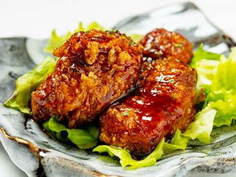 口の中でとろけるようなやわらかさ『一口酢豚』