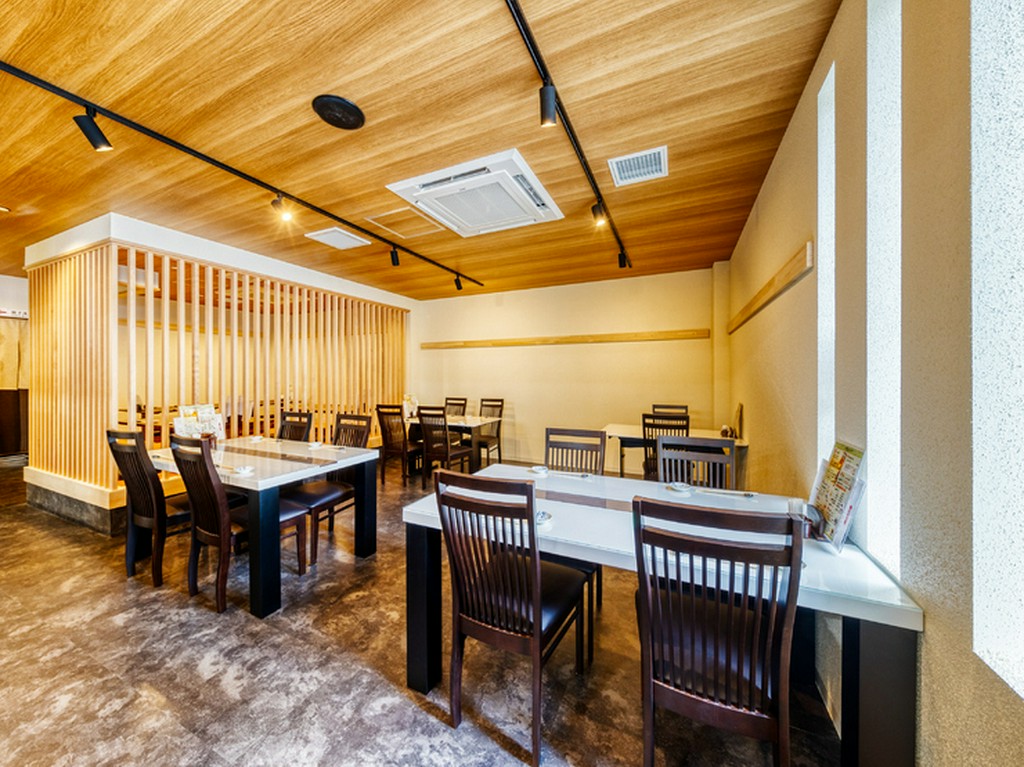 シンプルなつくりで、落ち着いた雰囲気