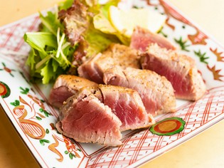 シンプルなのに新しいおいしさ『本マグロ赤身ステーキ』