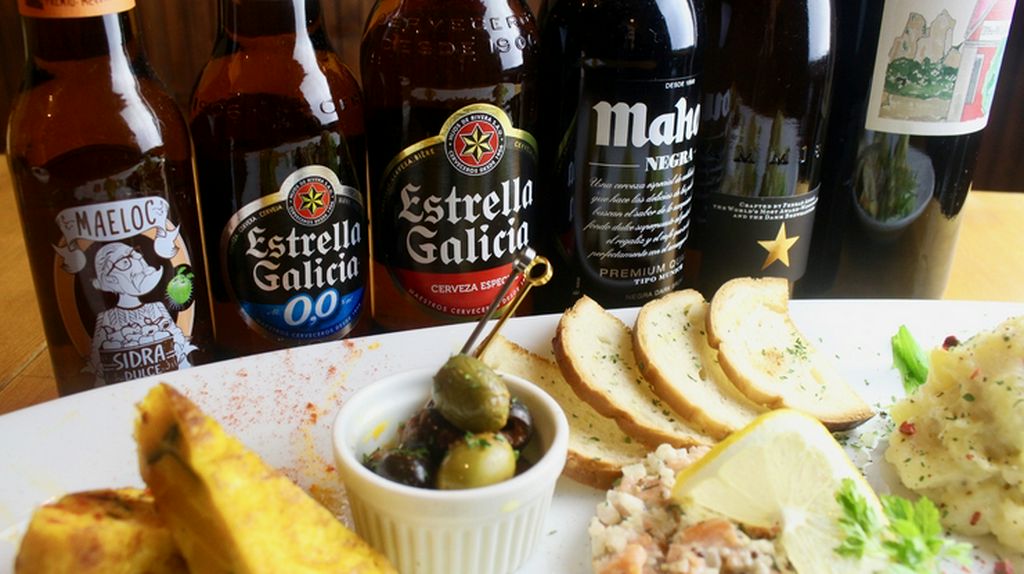 スペイン産瓶ビールを是非!