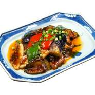 豚肉とナスの四川風炒め