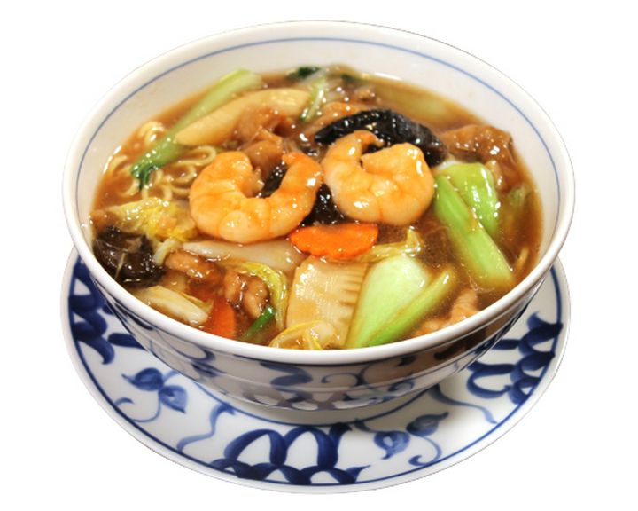 干し貝柱入り五目あんかけそば