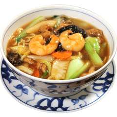 干し貝柱入り五目あんかけそば