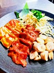 牛サーロイン・牛まるちょう・豚バラ