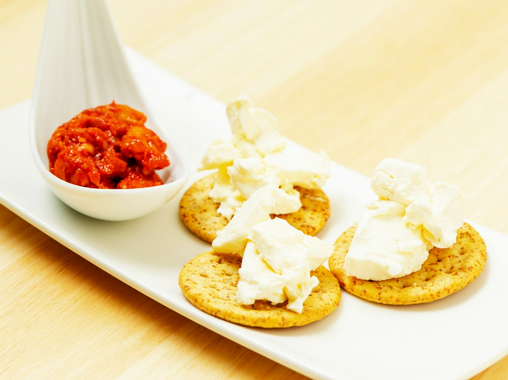 絶妙なハーモニーを奏でる『チャンジャ＆クリームチーズ』