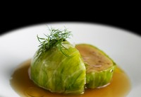 Amusee-bouches
◆
Premiere Entree
◆
Deuxieme Entree
◆
Derniere Entree
◆
Poisson
◆
Sorbet
◆
Viande
◆
Avant Dessert
◆
Dessert
◆
Mignardise
◆
Pain fait maison/Boissons apres le diner