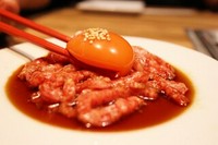 当店人気No1、鮮度抜群、極上ユッケ