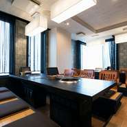 広びろ快適な空間は友人との気兼ねない食事会にも最適。人気メニューをピックアップしたコース料理には、2時間飲み放題も追加オーダーできるため、女子会・各宴会での利用もオススメです。