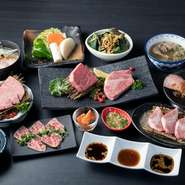 ・＋1800円で２時間飲み放題をお付けできます。（ラストオーダー30分前）
・この内容は仕入れ状況等により変更になる場合がございます。予めご了承ください。