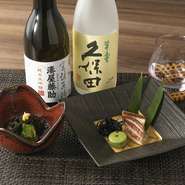 地元の岩もずくを使用。さっぱりとした味わいで、お酒とよく合う逸品です。お酒は新潟県のお酒を直で仕入れているとか。地元の食材とお酒で贅沢な晩酌はいかがですか。