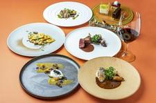 ★旬の厳選食材を使ったコース　
※価格はお1人様の料金となります
※写真はイメージです