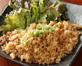 塩辛肝チャーハン