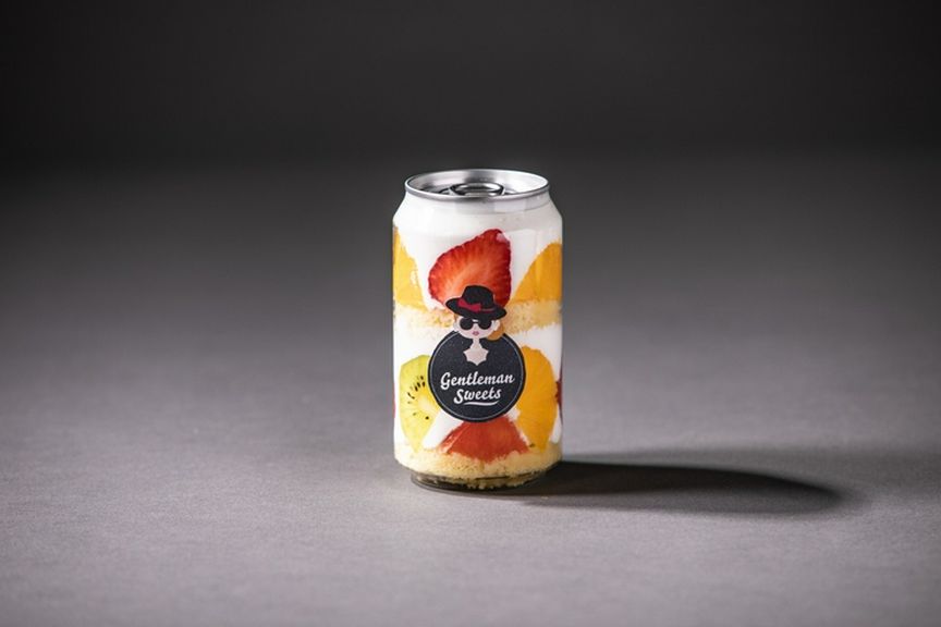 淑女のケーキ缶