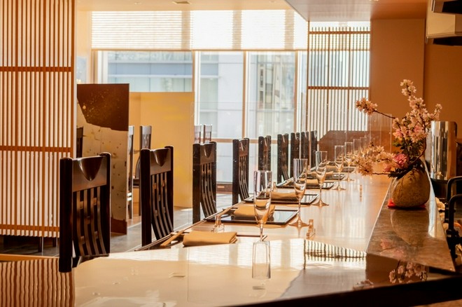 カウンター席がある