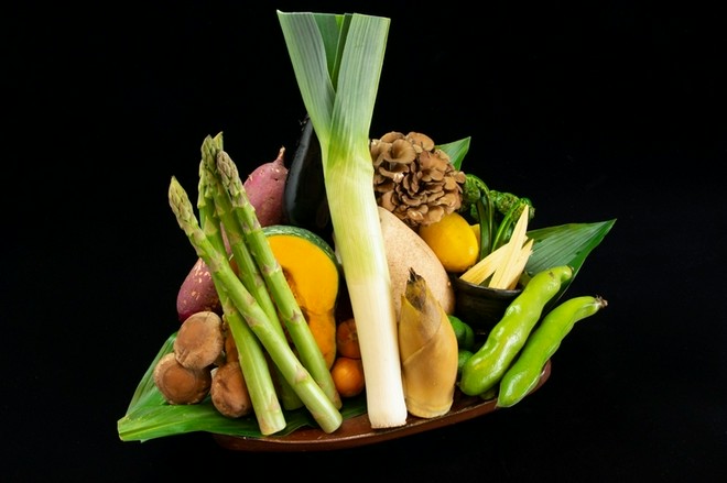 旬の食材にこだわっている