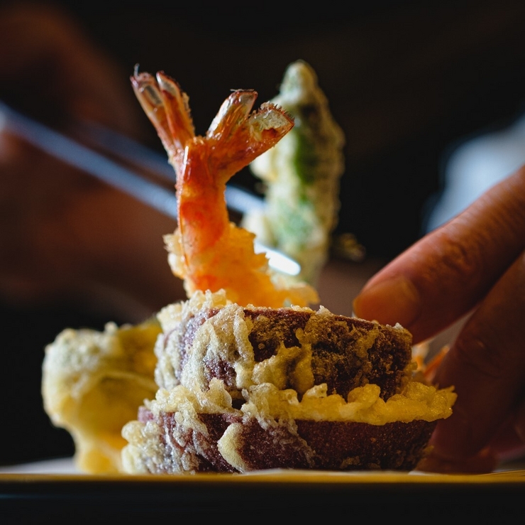 Tempura Shinjuku Tsunahachi no Hazuan in ShinjukuSanchome, Tokyo