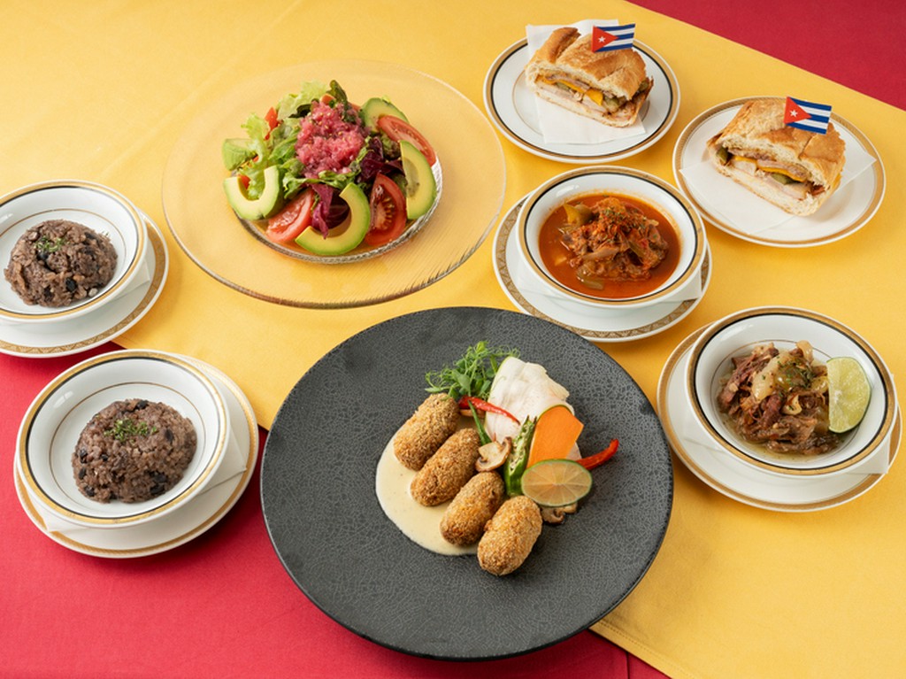 キューバ料理が初めてのお客様にぴったりのコース。