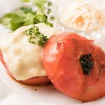 焼くと甘くなるトマトに塩気がきたとろ～りチーズが癖になります。
(※画像はイメージです。)