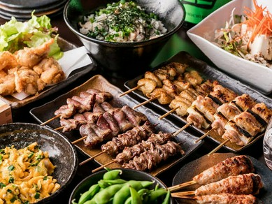 肉寿司＆焼鳥＆お鍋など『130品食べ放題飲み放題コース』3時間飲み放題
