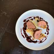 熊本あか牛 トモサンカク ロースト 赤ワインソース