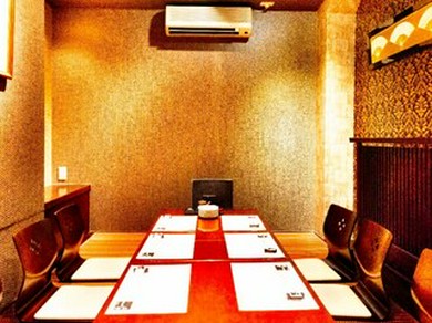 全席個室！和チーフにしたデザイナーズな店内