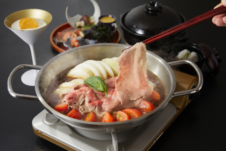 토마토 스키야키 점심 코스