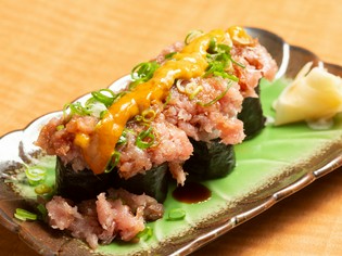 メニューにあれば幸運な限定品『ハレの日特製トロタク巻』