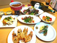 料理6品・120分飲み放題付き