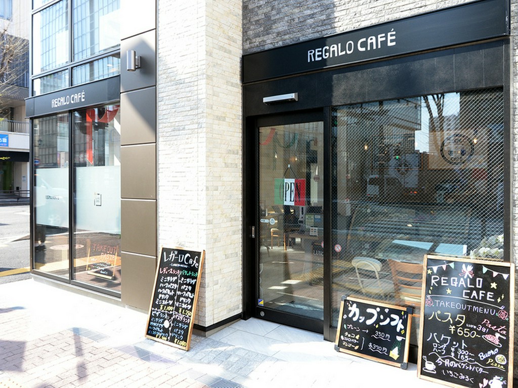 パスタメニューとカフェメニューが豊富な、オシャレなカフェ