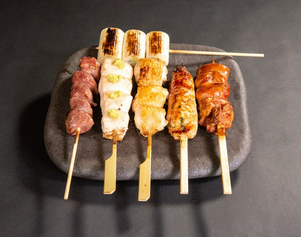 炭火焼鳥盛り合わせ