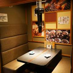 個室も完備してます。
