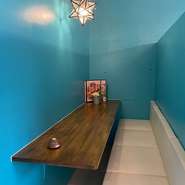 他のお席の方の目線が気にならないカップルBOX席（小）