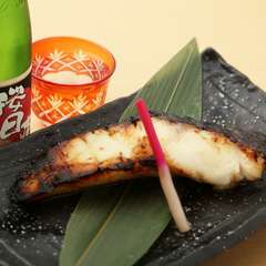 脂が乗った銀鱈と、日本酒の相性が抜群『銀タラ西京焼き』