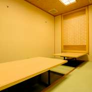 家族でゆっくり食事を楽しめる