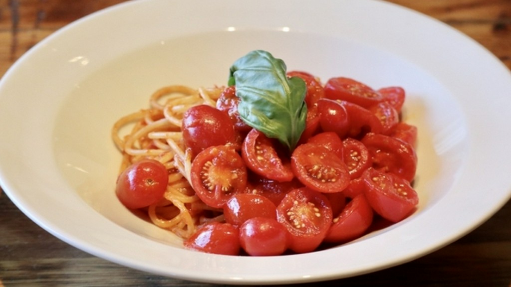 『日本のトマトが美味いから！』スパゲティ