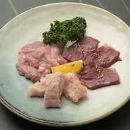 厳選3種！新鮮なホルモンを是非ご賞味ください。・サンドミノ・ハツ・ギアラ