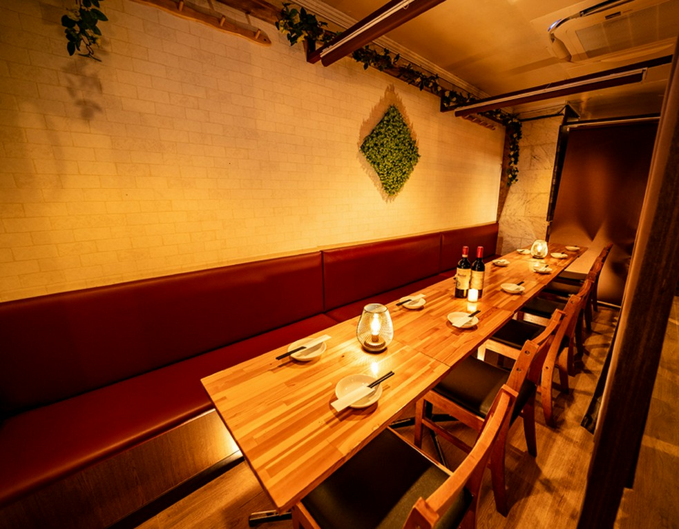 個室は最大80名様まで対応可能！