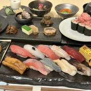 大将おまかせ10780円・14080円のコースをご用意しています。