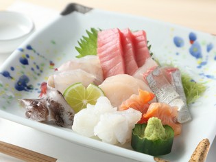 毎日市場にて厳選、料理人自身が目利きをした素材のみを使用