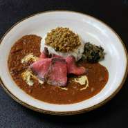 ローストビーフ、キーマ