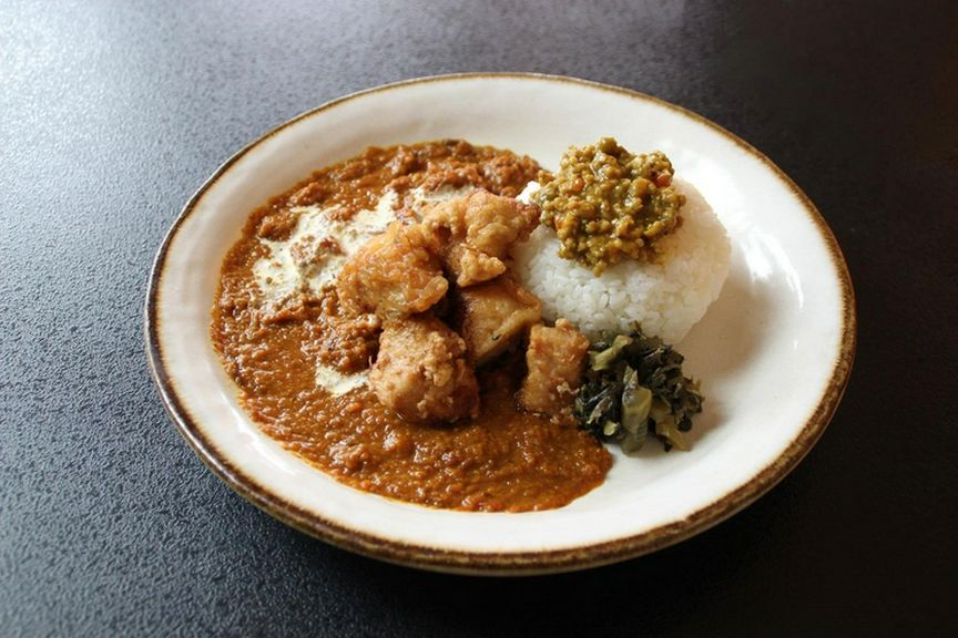 ご長寿唐揚げのフレーバーカレー