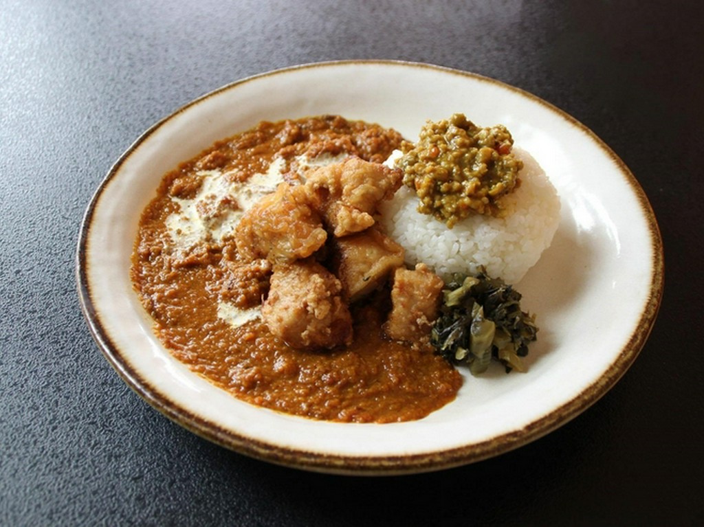 ご長寿唐揚げのフレーバーカレー