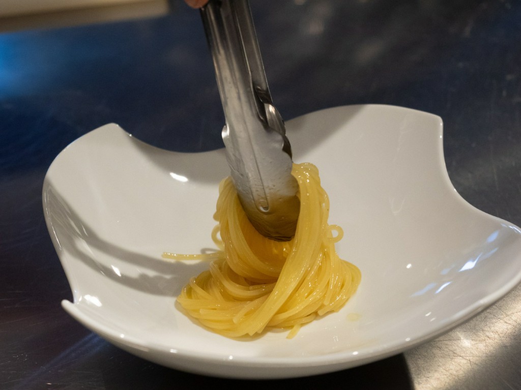 威風堂々と自分の名を冠したパスタ『ザ　ナオキ』