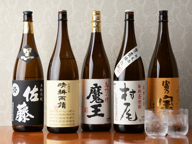 焼酎にこだわっている