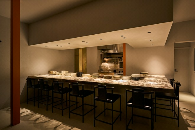 カウンター席がある