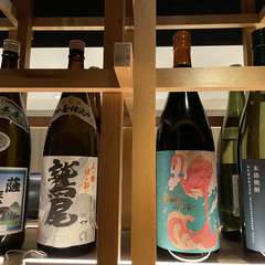 厳選された焼酎の数々