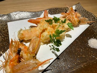 天使のエビの天ぷら