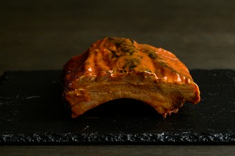 『36時間かけて仕上げたバーベキュースペアリブ』