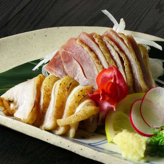 薩摩地鶏刺し